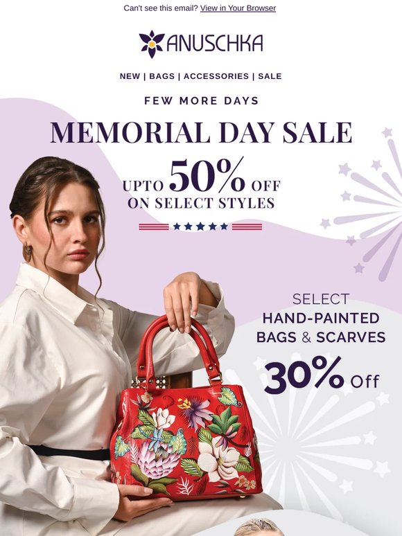 Memorial Day Sale ☀️ Discover Summer Favorites at Special Prices
