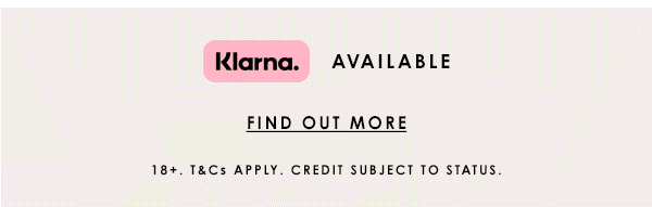 Klarna Available 