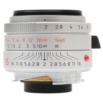 Leica 35m f2 Summicron-M Asph Sliver, Boxed  4784247