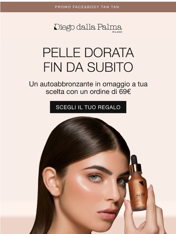 Un autoabbronzante in regalo