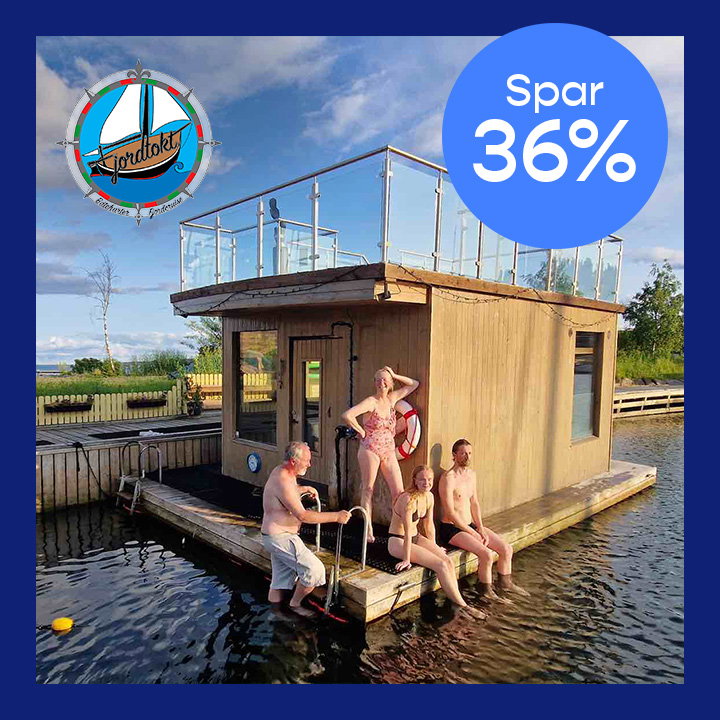 1 time drop-in fellesbadstue hos Fjordtokt