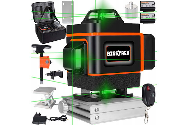 4D Krysslaser / Linjelaser 360 grader
