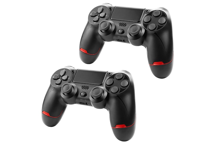 Kontroller kompatibel med PS4 DoubleShock / Trådløs 2-pak