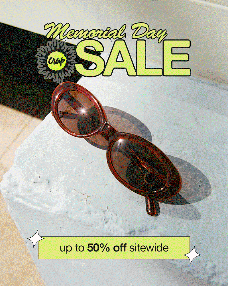 MEMORIAL SALE up to 50% off