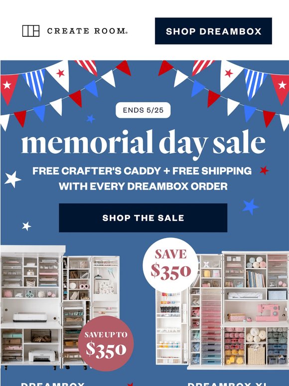 Memorial Day savings are live 🤍💙❤️