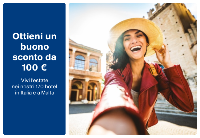 Ottieni il tuo buono sconto da 100 €
