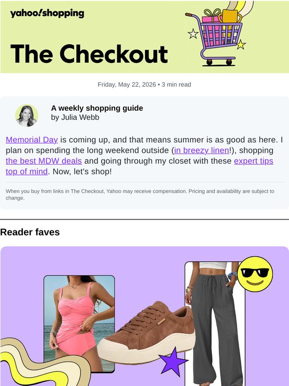The Checkout: What are the best Memorial Day sales?