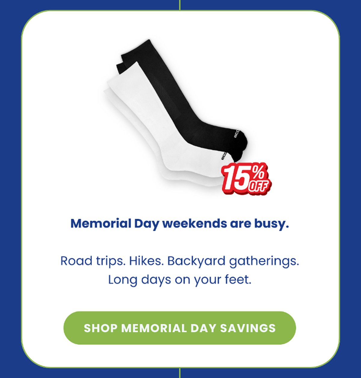 Memorial Day weekends are busy...