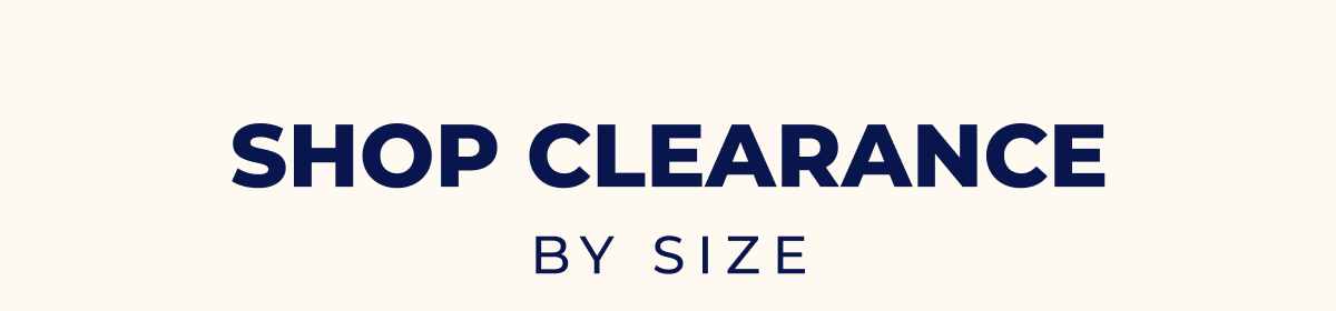 Shop Clearance