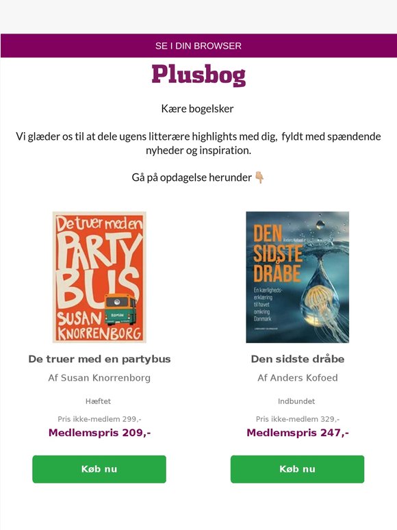 Ugens litterære highlights 📚