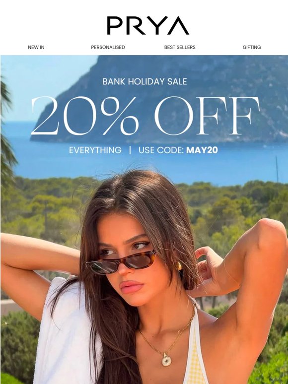 BANK HOLIDAY SALE STARTS NOW ❤️‍🔥