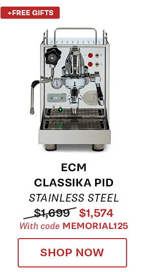 ECM Classika PID in Stainless Steel