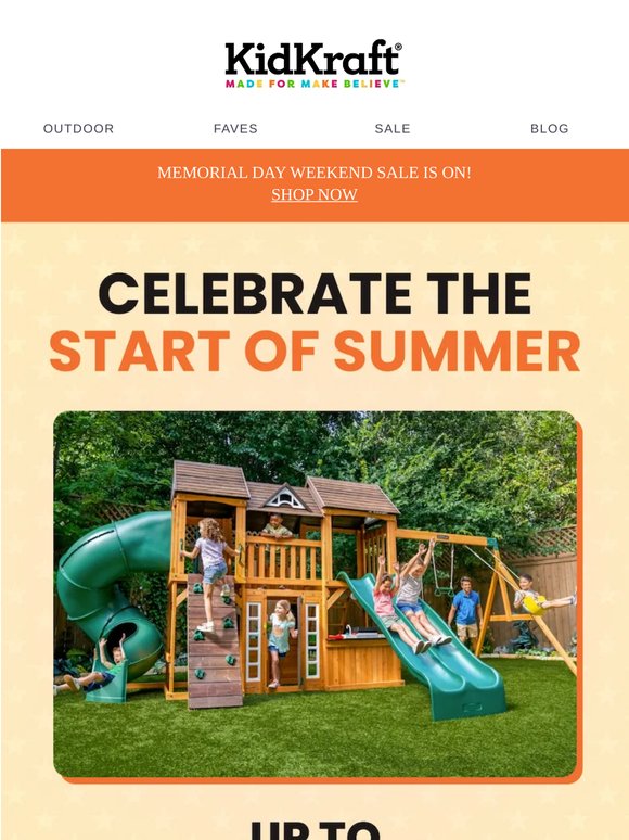 Memorial Day Deals - Up to 50% Installation on Swing Sets
