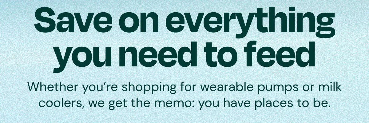 Save on everything you need to feed header image