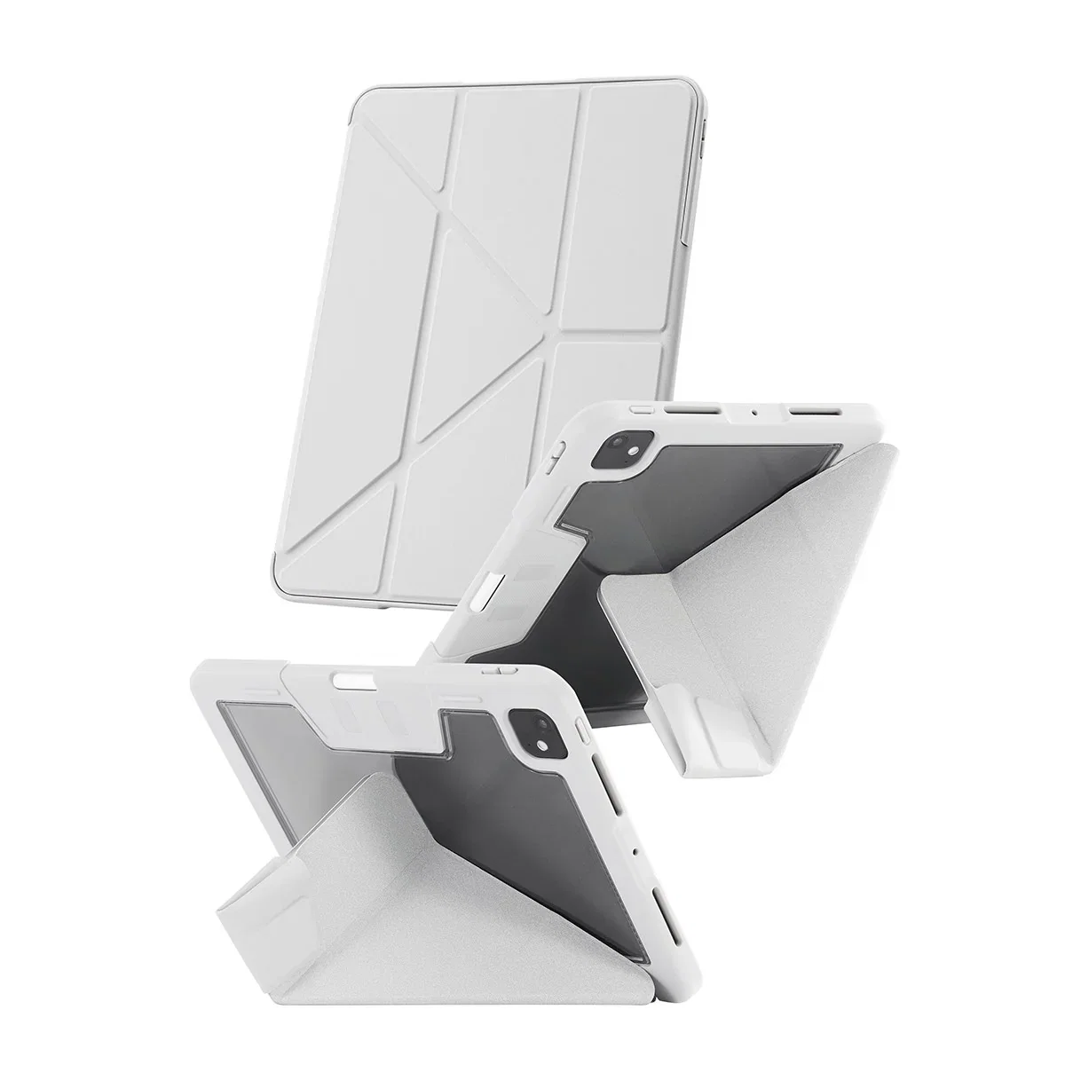 Image of CARE by PanzerGlass® Essential Case Grey iPad Pro 11" (2024-2025)