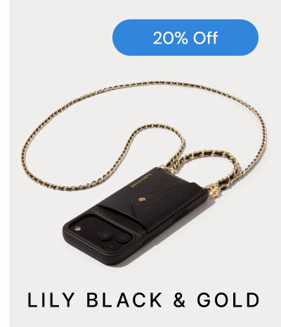 20% Off LILY BLACK & GOLD