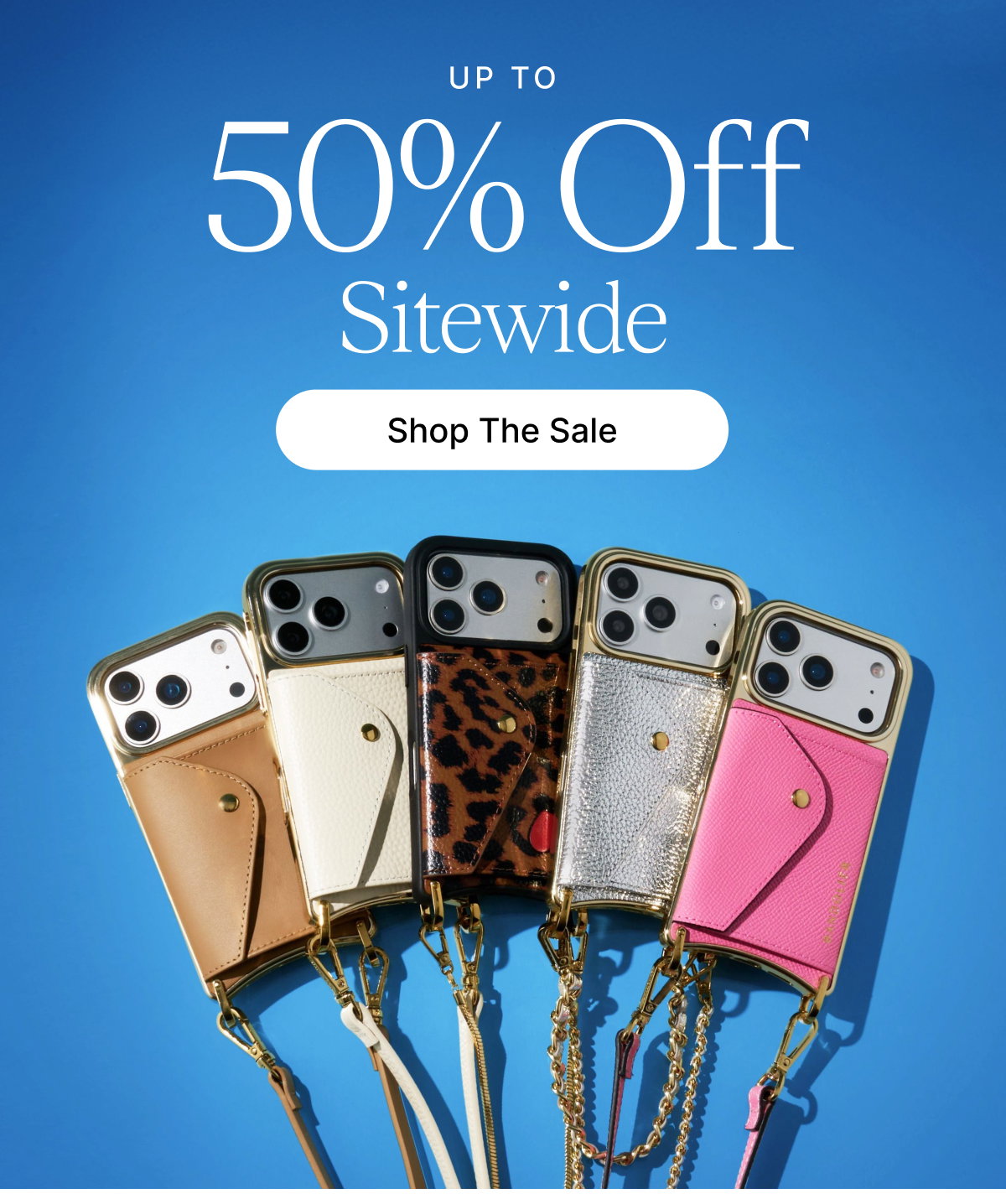 UP TO 50% Off Sitewide Shop The Sale