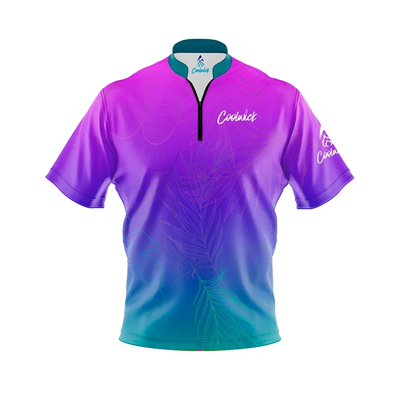 Image of CoolWick Elite Brief Summer Haze Sash Zip Jersey