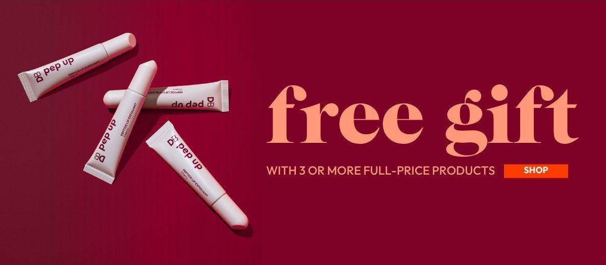Free gift with 3 or more full-price products | DB Cosmetics