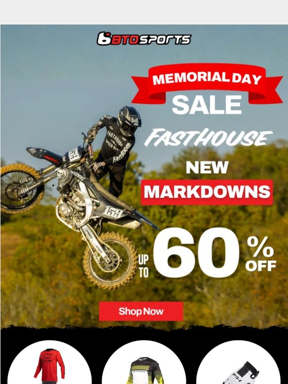 Memorial Day Markdowns Hit Different with Fasthouse