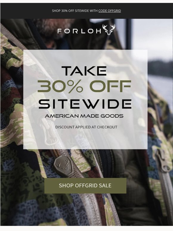 30% Off For The Miles Ahead