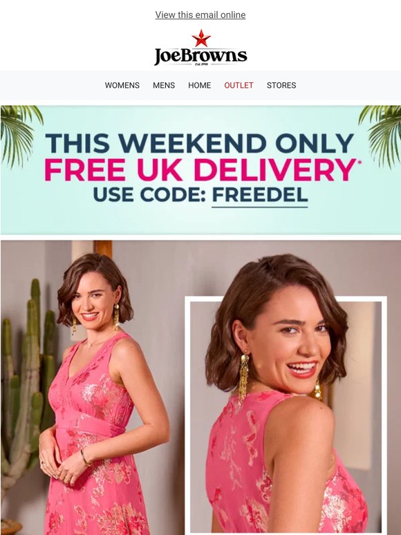 FREE DELIVERY WEEKEND! 💃