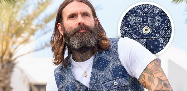 Brilliant Bandana Waistcoat