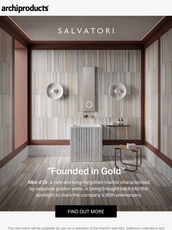 Albe d’Or, the rare marble that brings the new Salvatori collections to life