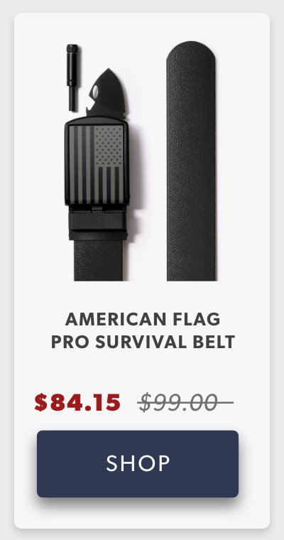 Shop American Flag Survival Belt