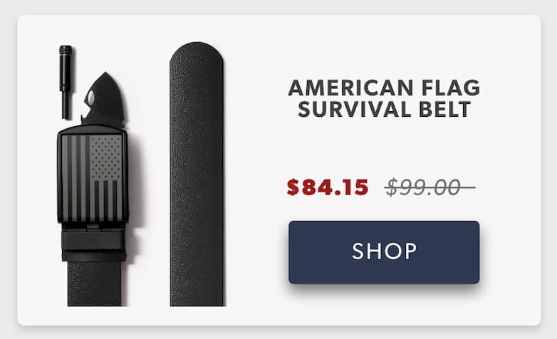 Shop American Flag Survival Belts