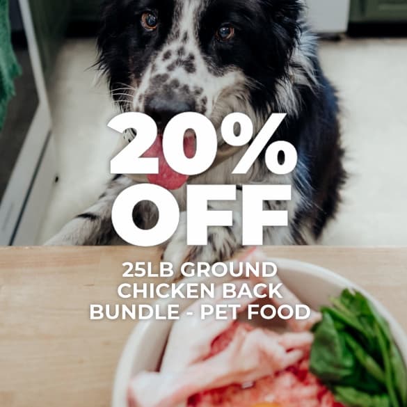 Bundle of pet food