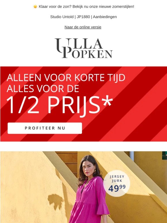 Alles voor de halve prijs - 💰 Koopjesalarm!