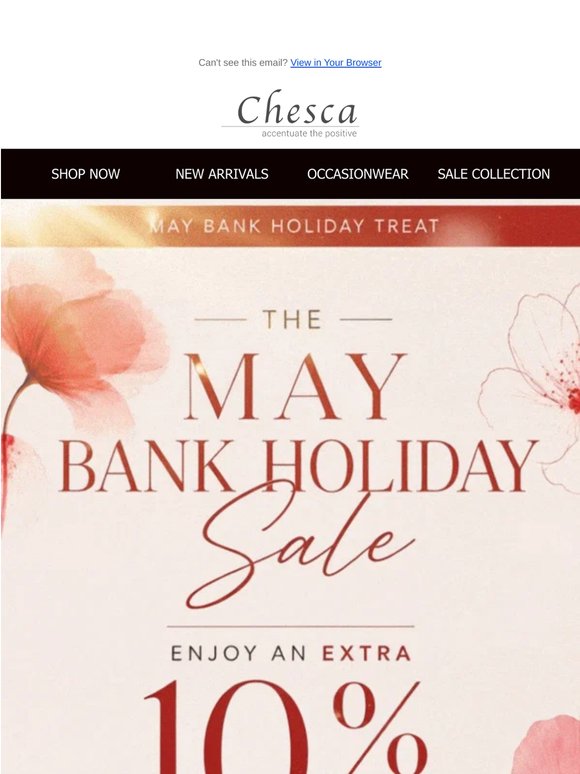 BANK HOLIDAY MADNESS 😍