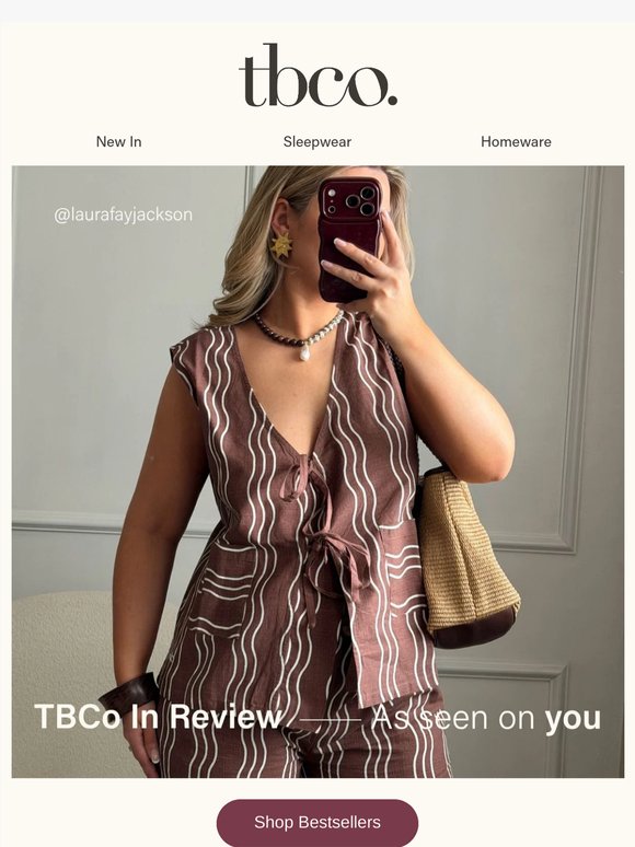 TBCo as seen on you