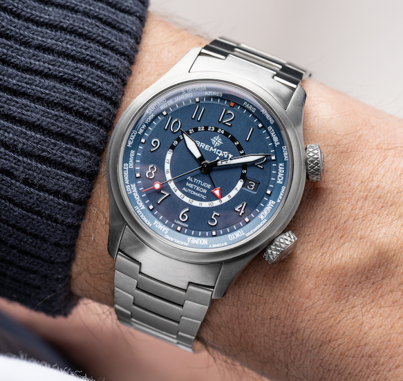 Altitude MB Meteor Time Zones Bracelet on Wrist