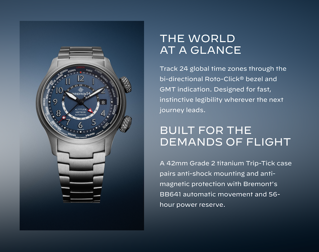 Altitude MB Meteor Time Zones Features