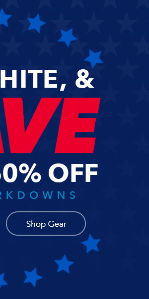 Red, White and Save | Up to 50% Off New Markdowns | Shop Gear