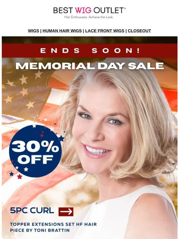 ENDING SOON! Memorial Day Sale✨