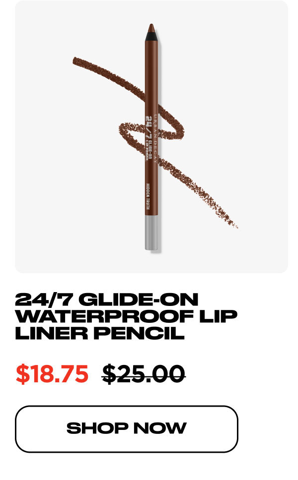 GLIDE-ON WATERPROOF LIP LINER PENCIL
