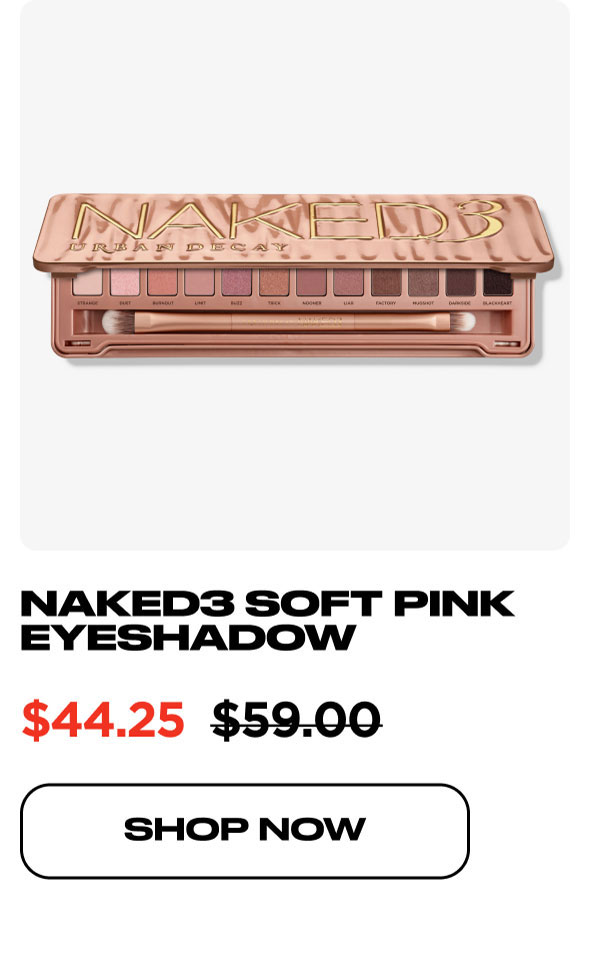 NAKED3 SOFT PINK EYESHADOW