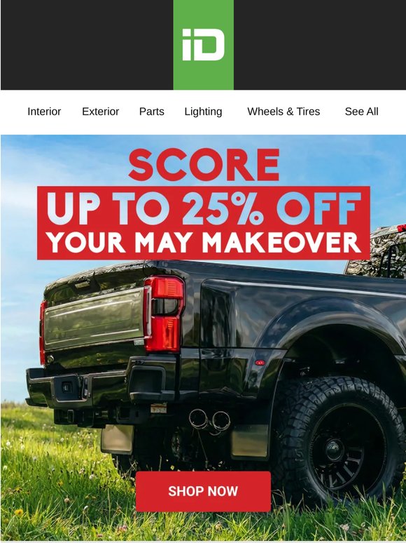 💇‍♂️🚗 Score up to 25% off your May makeover