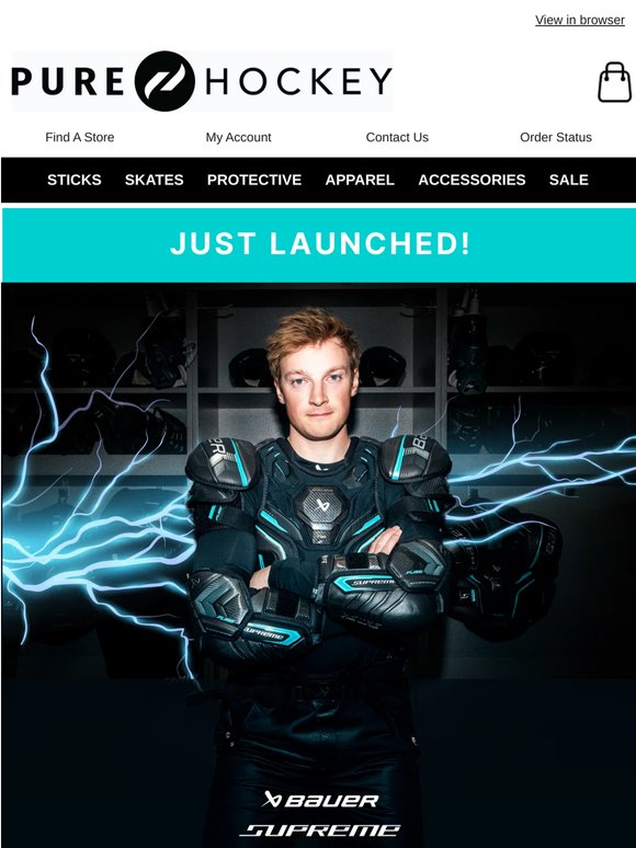 ⚠️New Bauer Gear Alert⚠️The Supreme FUSE & FLY-W Gear Is HERE - Shop Now!