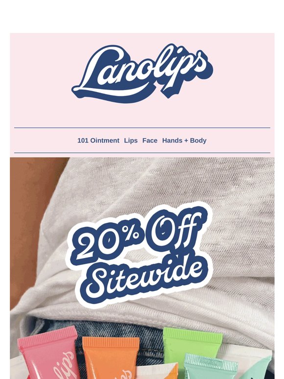 Memorial Weekend Sale Alert, 20% OFF SITEWIDE 🚨