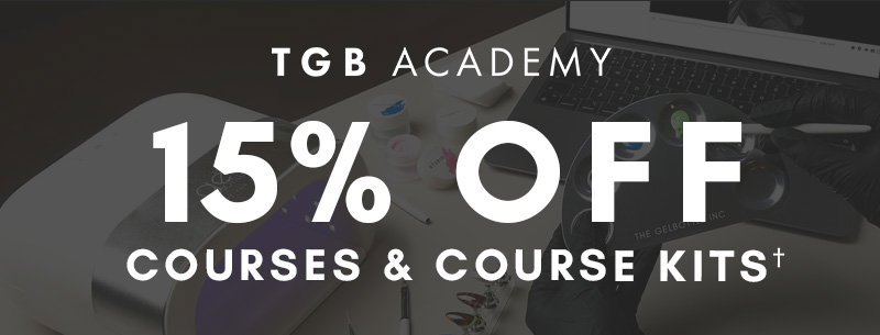 ACADEMY 15% OFF COURSES & COURSE KITS†