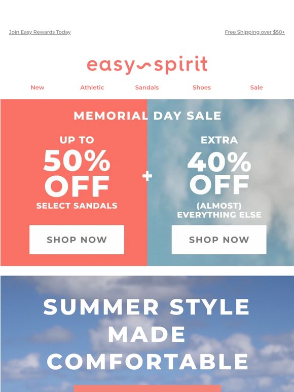 40% Off Walkable Dress Sandals ☀️