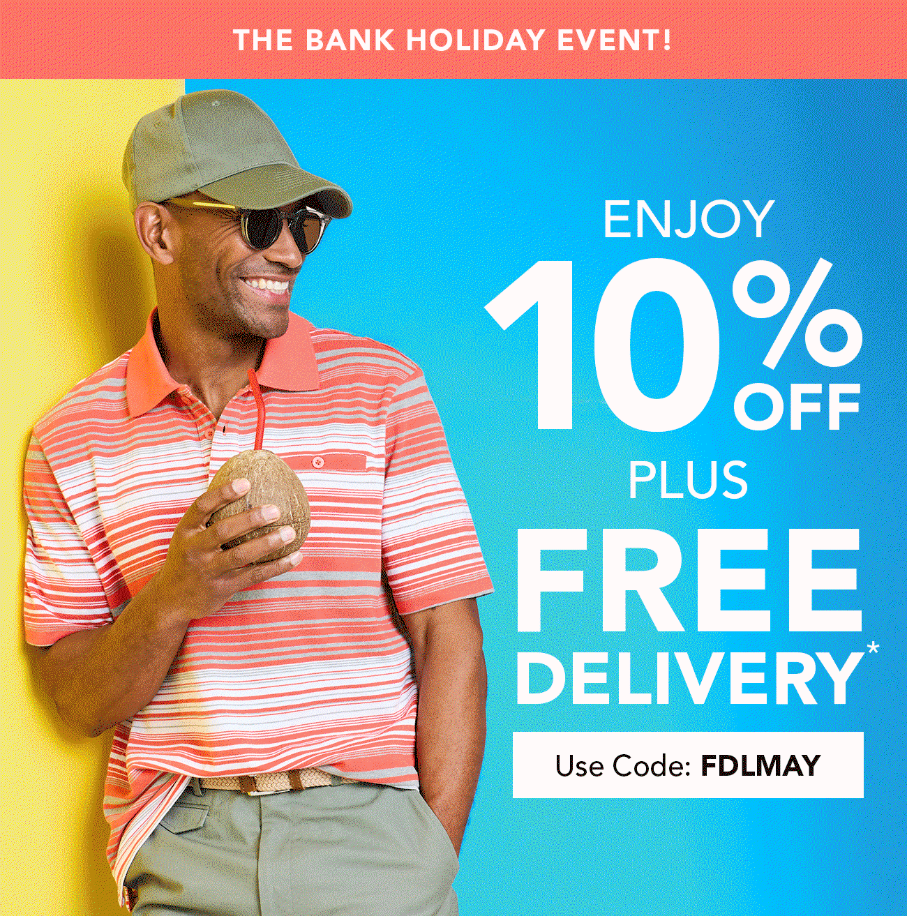 10% Off Full Price + Free Delivery