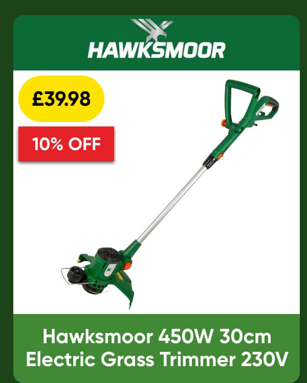 Hawksmoor 450W 30cm Electric Grass Trimmer 230V