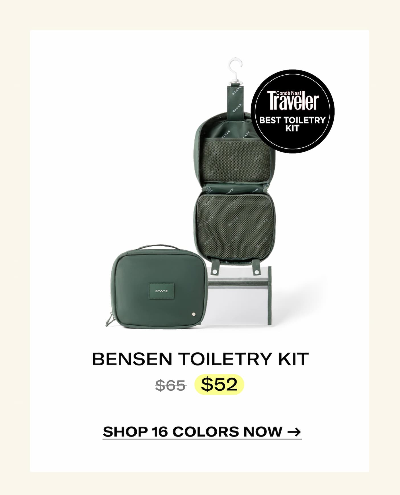 Bensen Toiletry Kit SHOP NOW