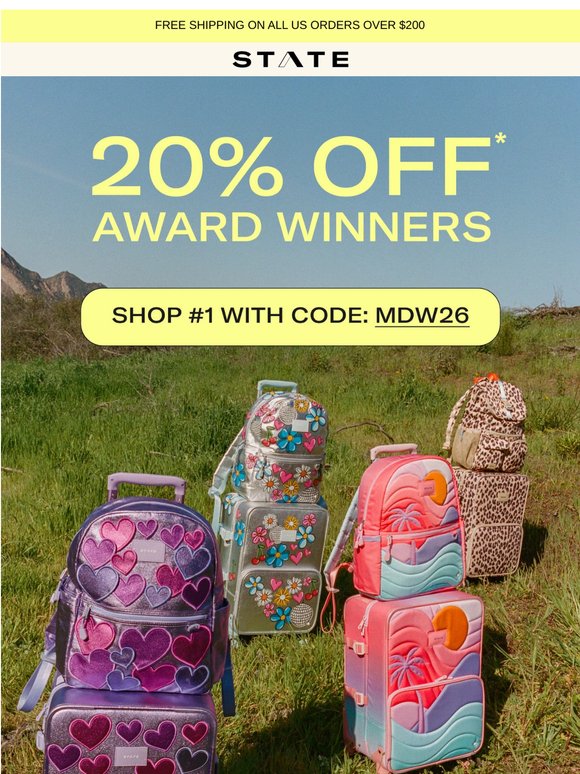 MDW Starts Now: 20% Off Award Winners