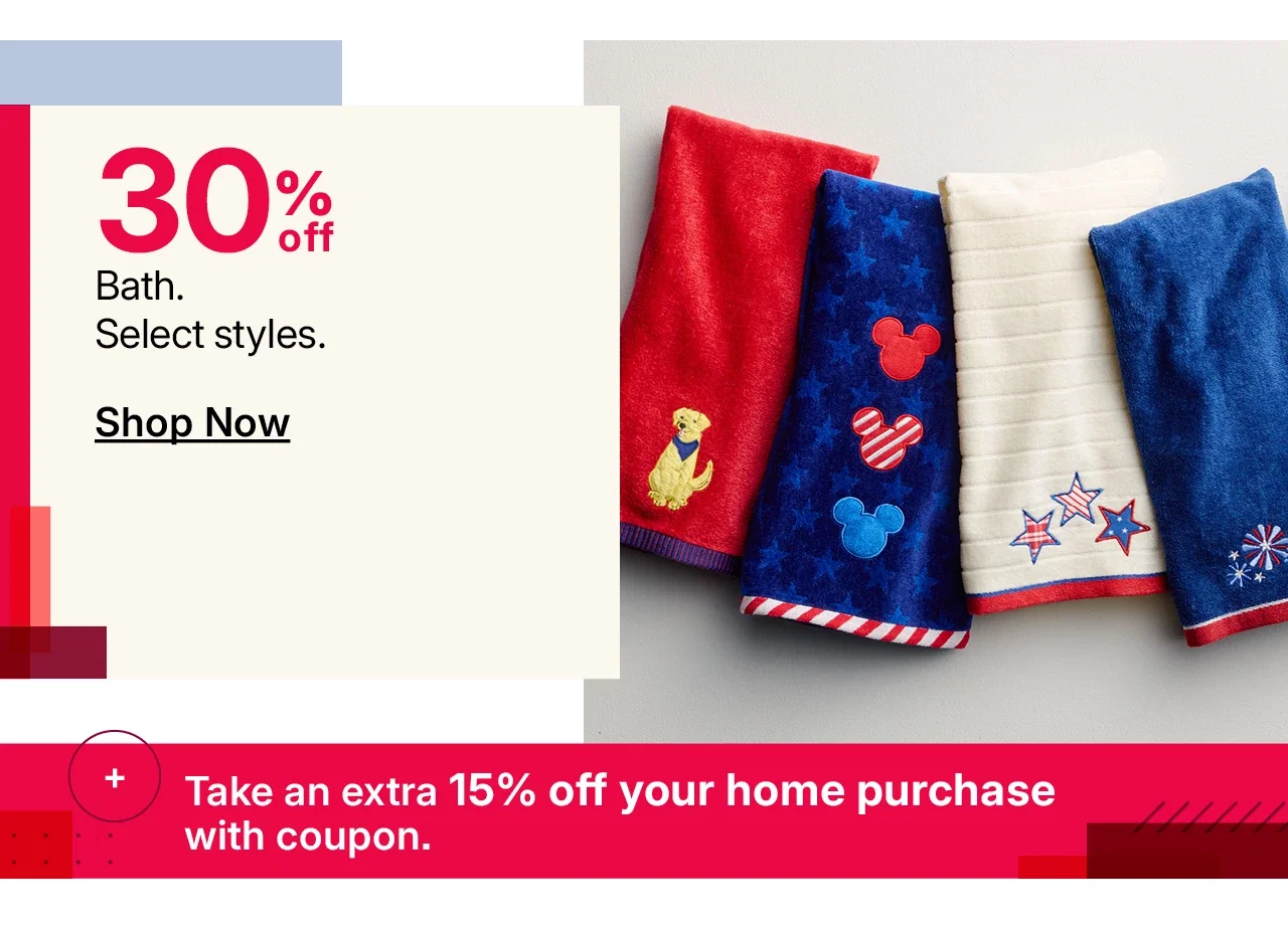 30% off bath